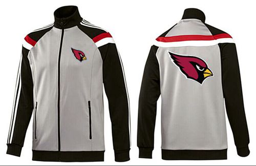 NFL Arizona Cardinals Team Logo Jacket Grey NFL Arizona Cardinals Team Logo Jacket Grey
