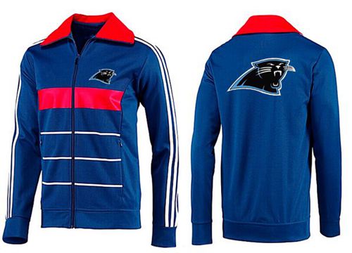 NFL Carolina Panthers Team Logo Jacket Blue_4 NFL Carolina Panthers Team Logo Jacket Blue_4
