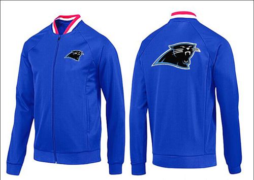 NFL Carolina Panthers Team Logo Jacket Blue_1 NFL Carolina Panthers Team Logo Jacket Blue_1