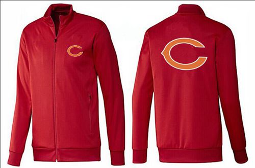 NFL Chicago Bears Team Logo Jacket Red NFL Chicago Bears Team Logo Jacket Red