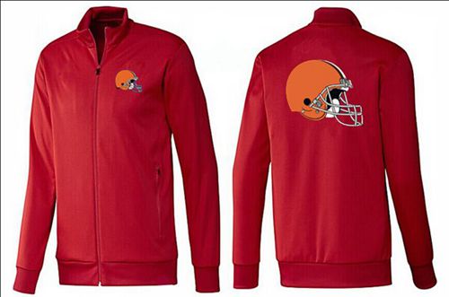 NFL Cleveland Browns Team Logo Jacket Red NFL Cleveland Browns Team Logo Jacket Red