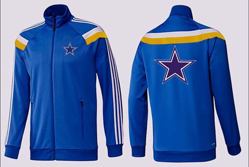 NFL Dallas Cowboys Team Logo Jacket Blue_1 NFL Dallas Cowboys Team Logo Jacket Blue_1