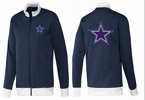 NFL Dallas Cowboys Team Logo Jacket Dark Blue_1 NFL Dallas Cowboys Team Logo Jacket Dark Blue_1