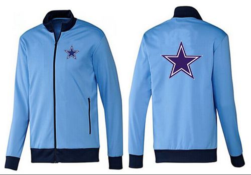 NFL Dallas Cowboys Team Logo Jacket Light Blue NFL Dallas Cowboys Team Logo Jacket Light Blue