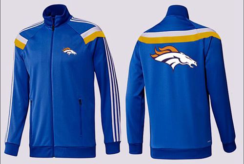 NFL Denver Broncos Team Logo Jacket Blue_3 NFL Denver Broncos Team Logo Jacket Blue_3