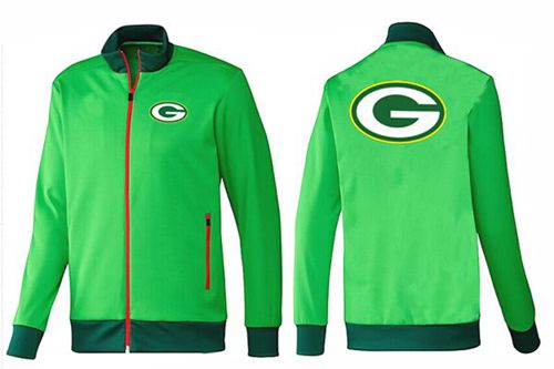 NFL Green Bay Packers Team Logo Jacket Green_1 NFL Green Bay Packers Team Logo Jacket Green_1