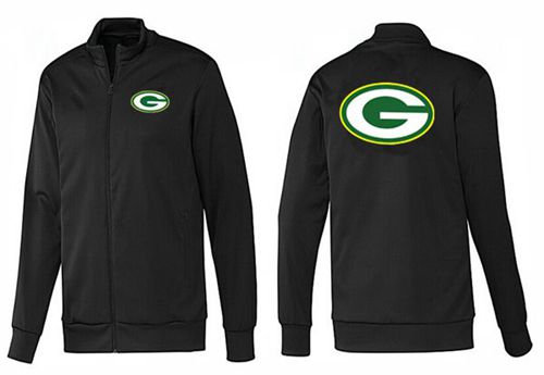 NFL Green Bay Packers Team Logo Jacket Black_1 NFL Green Bay Packers Team Logo Jacket Black_1
