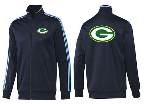 NFL Green Bay Packers Team Logo Jacket Dark Blue NFL Green Bay Packers Team Logo Jacket Dark Blue