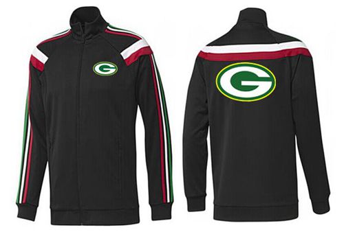 NFL Green Bay Packers Team Logo Jacket Black_2 NFL Green Bay Packers Team Logo Jacket Black_2