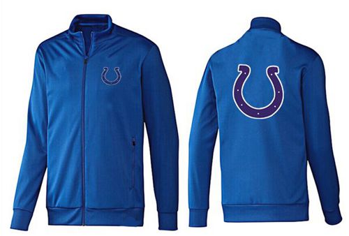 NFL Indianapolis Colts Team Logo Jacket Blue_2 NFL Indianapolis Colts Team Logo Jacket Blue_2