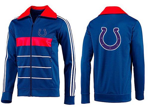 NFL Indianapolis Colts Team Logo Jacket Blue_4 NFL Indianapolis Colts Team Logo Jacket Blue_4