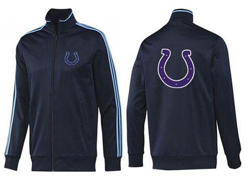 NFL Indianapolis Colts Team Logo Jacket Dark Blue NFL Indianapolis Colts Team Logo Jacket Dark Blue