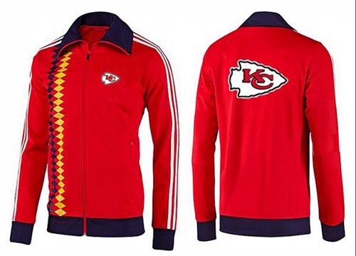 NFL Kansas City Chiefs Team Logo Jacket Red_2 NFL Kansas City Chiefs Team Logo Jacket Red_2