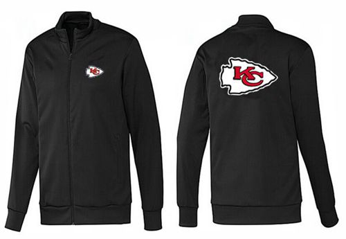 NFL Kansas City Chiefs Team Logo Jacket Black_1 NFL Kansas City Chiefs Team Logo Jacket Black_1