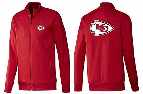 NFL Kansas City Chiefs Team Logo Jacket Red_1 NFL Kansas City Chiefs Team Logo Jacket Red_1