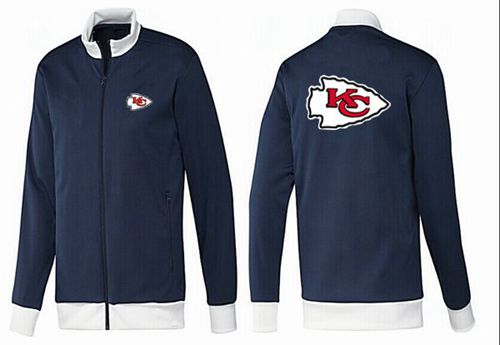 NFL Kansas City Chiefs Team Logo Jacket Dark Blue NFL Kansas City Chiefs Team Logo Jacket Dark Blue