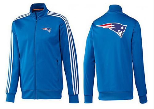 NFL New England Patriots Team Logo Jacket Blue_2 NFL New England Patriots Team Logo Jacket Blue_2