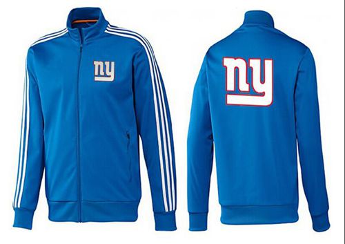 NFL New York Giants Team Logo Jacket Blue_3 NFL New York Giants Team Logo Jacket Blue_3