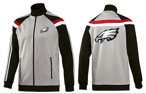 NFL Philadelphia Eagles Team Logo Jacket Grey NFL Philadelphia Eagles Team Logo Jacket Grey