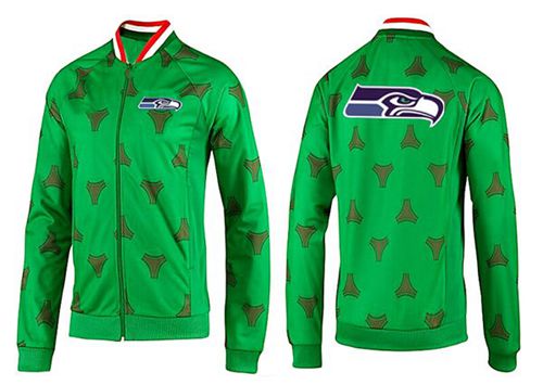 NFL Seattle Seahawks Team Logo Jacket Green_2 NFL Seattle Seahawks Team Logo Jacket Green_2