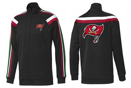 NFL Tampa Bay Buccaneers Team Logo Jacket Black_2 NFL Tampa Bay Buccaneers Team Logo Jacket Black_2