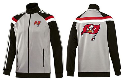 NFL Tampa Bay Buccaneers Team Logo Jacket Grey NFL Tampa Bay Buccaneers Team Logo Jacket Grey