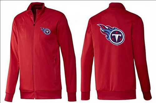 NFL Tennessee Titans Team Logo Jacket Red NFL Tennessee Titans Team Logo Jacket Red