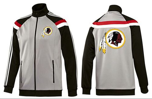 NFL Washington Redskins Team Logo Jacket Grey NFL Washington Redskins Team Logo Jacket Grey