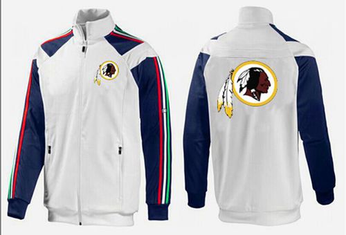 NFL Washington Redskins Team Logo Jacket White_1