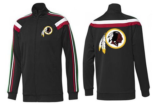 NFL Washington Redskins Team Logo Jacket Black_2 NFL Washington Redskins Team Logo Jacket Black_2