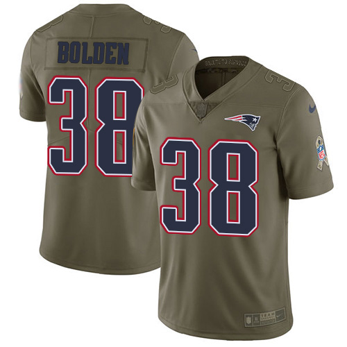 Nike Patriots #38 Brandon Bolden Navy Blue Team Color Men's Stitched NFL Limited Rush Tank Top Jersey Nike Patriots #38 Brandon Bolden Navy Blue Team Color Men's Stitched NFL Limited Rush Tank Top Jersey