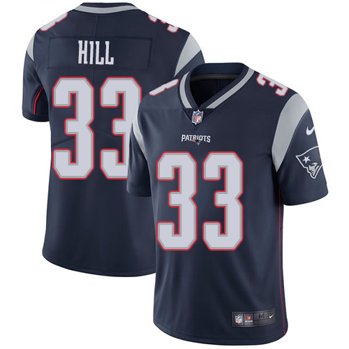 Nike Patriots #33 Jeremy Hill Navy Blue Team Color Men's Stitched NFL Vapor Untouchable Limited Jersey Nike Patriots #33 Jeremy Hill Navy Blue Team Color Men's Stitched NFL Vapor Untouchable Limited Jersey