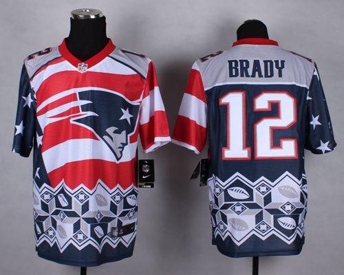 Nike Patriots #12 Tom Brady Navy Blue Men's Stitched NFL Elite Noble Fashion Jersey Nike Patriots #12 Tom Brady Navy Blue Men's Stitched NFL Elite Noble Fashion Jersey