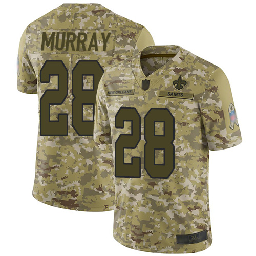 Nike Saints #28 Latavius Murray Camo Men's Stitched NFL Limited 2018 Salute To Service Jersey Nike Saints #28 Latavius Murray Camo Men's Stitched NFL Limited 2018 Salute To Service Jersey