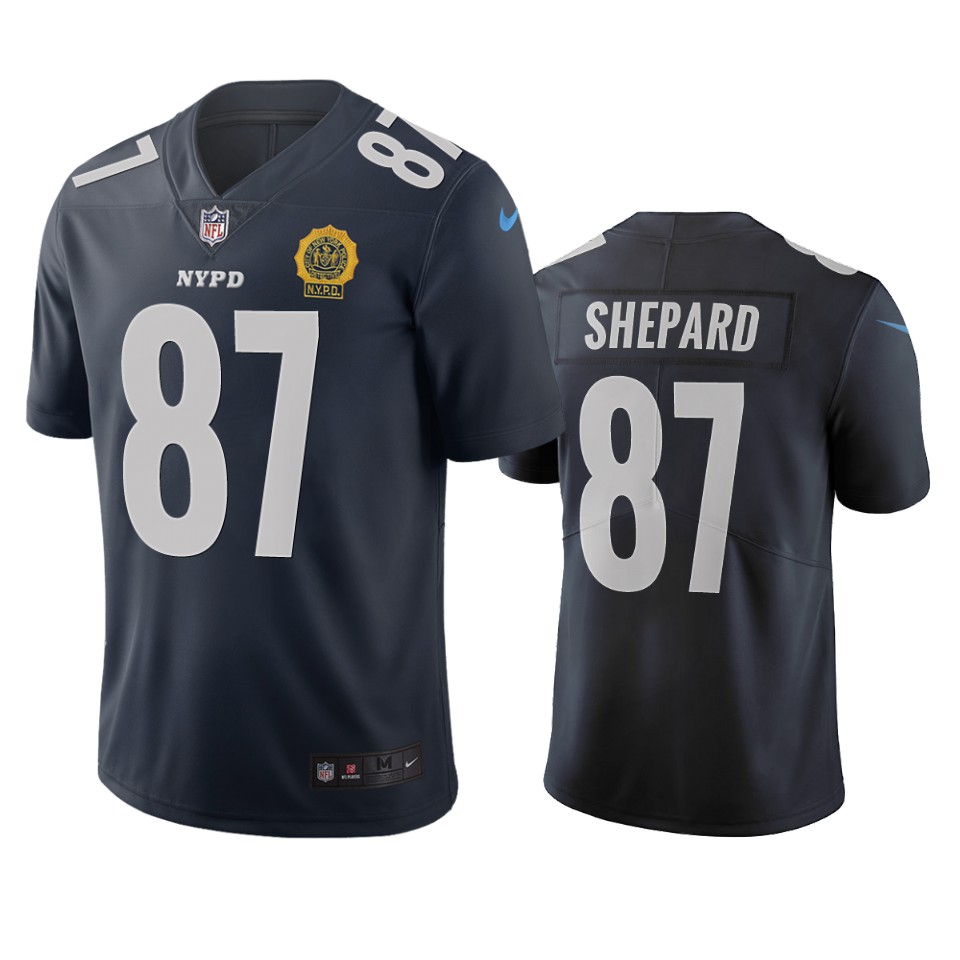 New York Giants #87 Sterling Shepard Navy Vapor Limited City Edition NFL Jersey New York Giants #87 Sterling Shepard Navy Vapor Limited City Edition NFL Jersey