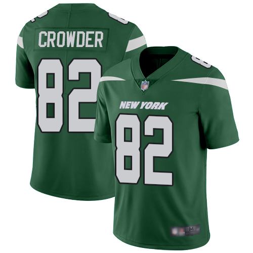 Nike Jets #82 Jamison Crowder Green Team Color Men's Stitched NFL Vapor Untouchable Limited Jersey Nike Jets #82 Jamison Crowder Green Team Color Men's Stitched NFL Vapor Untouchable Limited Jersey