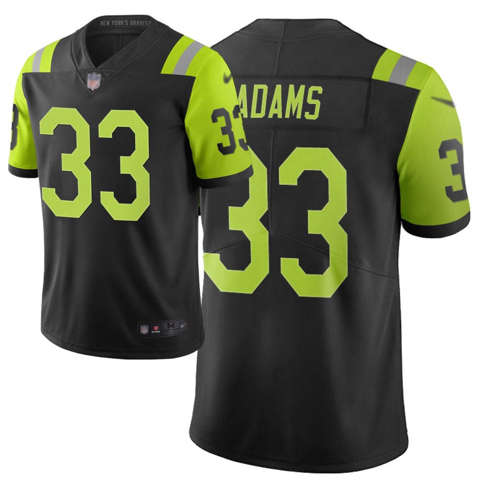 Nike Jets #33 Jamal Adams Black Men's Stitched NFL Limited City Edition Jersey Nike Jets #33 Jamal Adams Black Men's Stitched NFL Limited City Edition Jersey