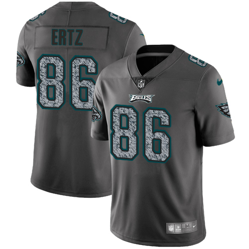 Nike Eagles #86 Zach Ertz Gray Static Men's Stitched NFL Vapor Untouchable Limited Jersey Nike Eagles #86 Zach Ertz Gray Static Men's Stitched NFL Vapor Untouchable Limited Jersey