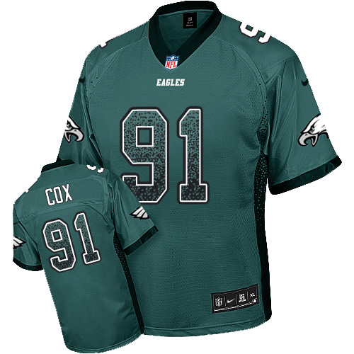 Nike Eagles #91 Fletcher Cox Midnight Green Team Color Men's Stitched NFL Elite Drift Fashion Jersey Nike Eagles #91 Fletcher Cox Midnight Green Team Color Men's Stitched NFL Elite Drift Fashion Jersey