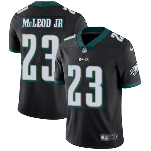 Nike Eagles #23 Rodney McLeod Jr Black Alternate Men's Stitched NFL Vapor Untouchable Limited Jersey Nike Eagles #23 Rodney McLeod Jr Black Alternate Men's Stitched NFL Vapor Untouchable Limited Jersey