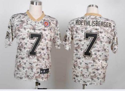 Nike Steelers #7 Ben Roethlisberger Camo Men's Stitched NFL Elite USMC Jersey Nike Steelers #7 Ben Roethlisberger Camo Men's Stitched NFL Elite USMC Jersey