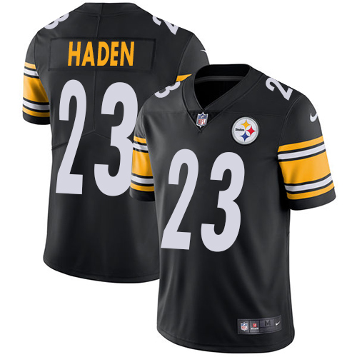 Nike Steelers #23 Joe Haden Black Team Color Men's Stitched NFL Vapor Untouchable Limited Jersey Nike Steelers #23 Joe Haden Black Team Color Men's Stitched NFL Vapor Untouchable Limited Jersey