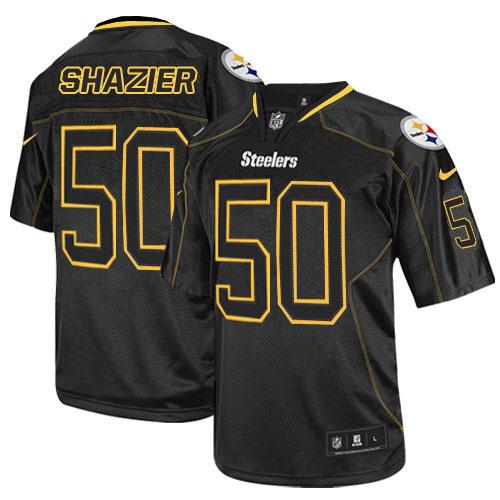 Nike Steelers #50 Ryan Shazier Lights Out Black Men's Stitched NFL Elite Jersey Nike Steelers #50 Ryan Shazier Lights Out Black Men's Stitched NFL Elite Jersey