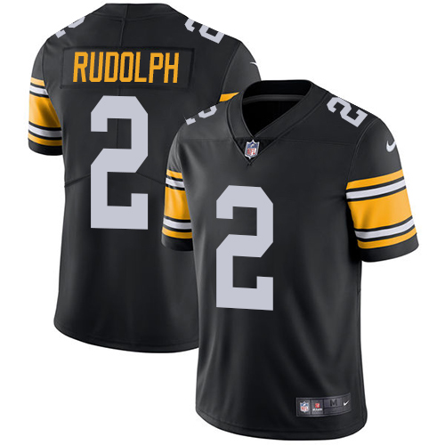 Nike Steelers #2 Mason Rudolph Black Alternate Men's Stitched NFL Vapor Untouchable Limited Jersey Nike Steelers #2 Mason Rudolph Black Alternate Men's Stitched NFL Vapor Untouchable Limited Jersey