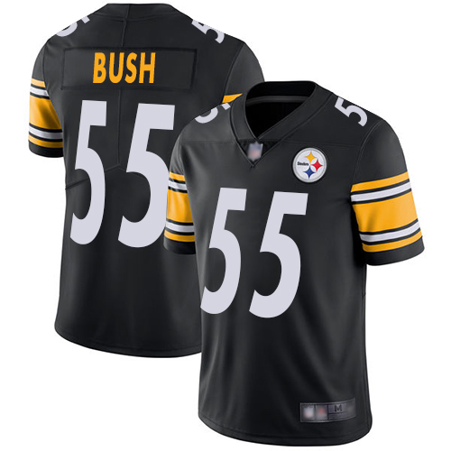 Nike Steelers #55 Devin Bush Black Team Color Men's Stitched NFL Vapor Untouchable Limited Jersey Nike Steelers #55 Devin Bush Black Team Color Men's Stitched NFL Vapor Untouchable Limited Jersey