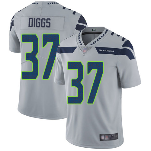 Nike Seahawks #37 Quandre Diggs Grey Alternate Men's Stitched NFL Vapor Untouchable Limited Jersey Nike Seahawks #37 Quandre Diggs Grey Alternate Men's Stitched NFL Vapor Untouchable Limited Jersey