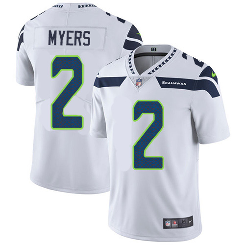 Nike Seahawks #2 Jason Myers White Men's Stitched NFL Vapor Untouchable Limited Jersey Nike Seahawks #2 Jason Myers White Men's Stitched NFL Vapor Untouchable Limited Jersey