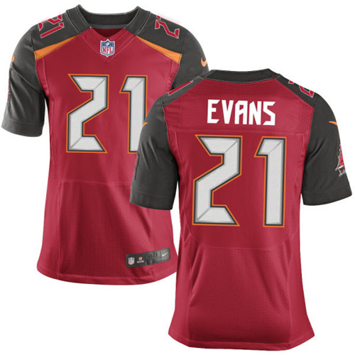 Nike Buccaneers #21 Justin Evans Red Team Color Men's Stitched NFL New Elite Jersey Nike Buccaneers #21 Justin Evans Red Team Color Men's Stitched NFL New Elite Jersey