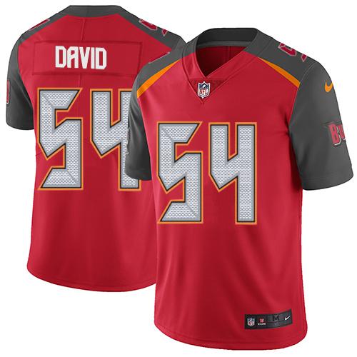Nike Buccaneers #54 Lavonte David Red Team Color Men's Stitched NFL Vapor Untouchable Limited Jersey Nike Buccaneers #54 Lavonte David Red Team Color Men's Stitched NFL Vapor Untouchable Limited Jersey