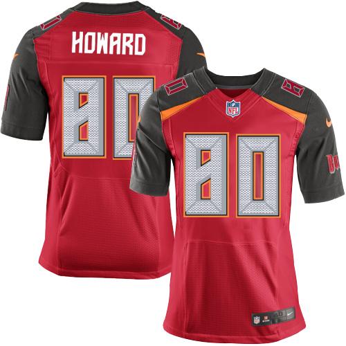 Nike Buccaneers #80 O. J. Howard Red Team Color Men's Stitched NFL New Elite Jersey Nike Buccaneers #80 O. J. Howard Red Team Color Men's Stitched NFL New Elite Jersey